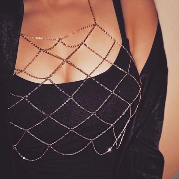 💎 Gold Chain Top 💎 - Picture 5 of 6